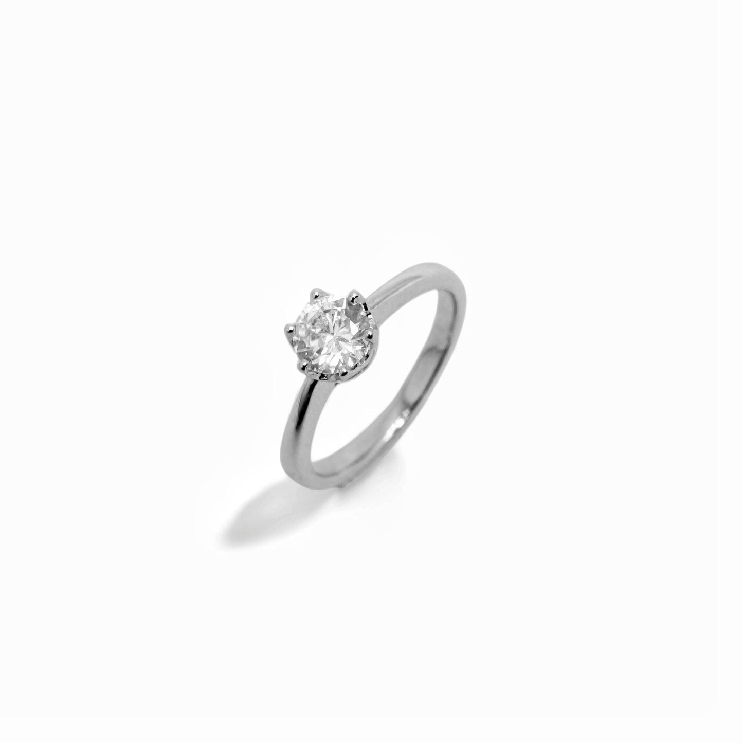 Zircon Solitaire Ring