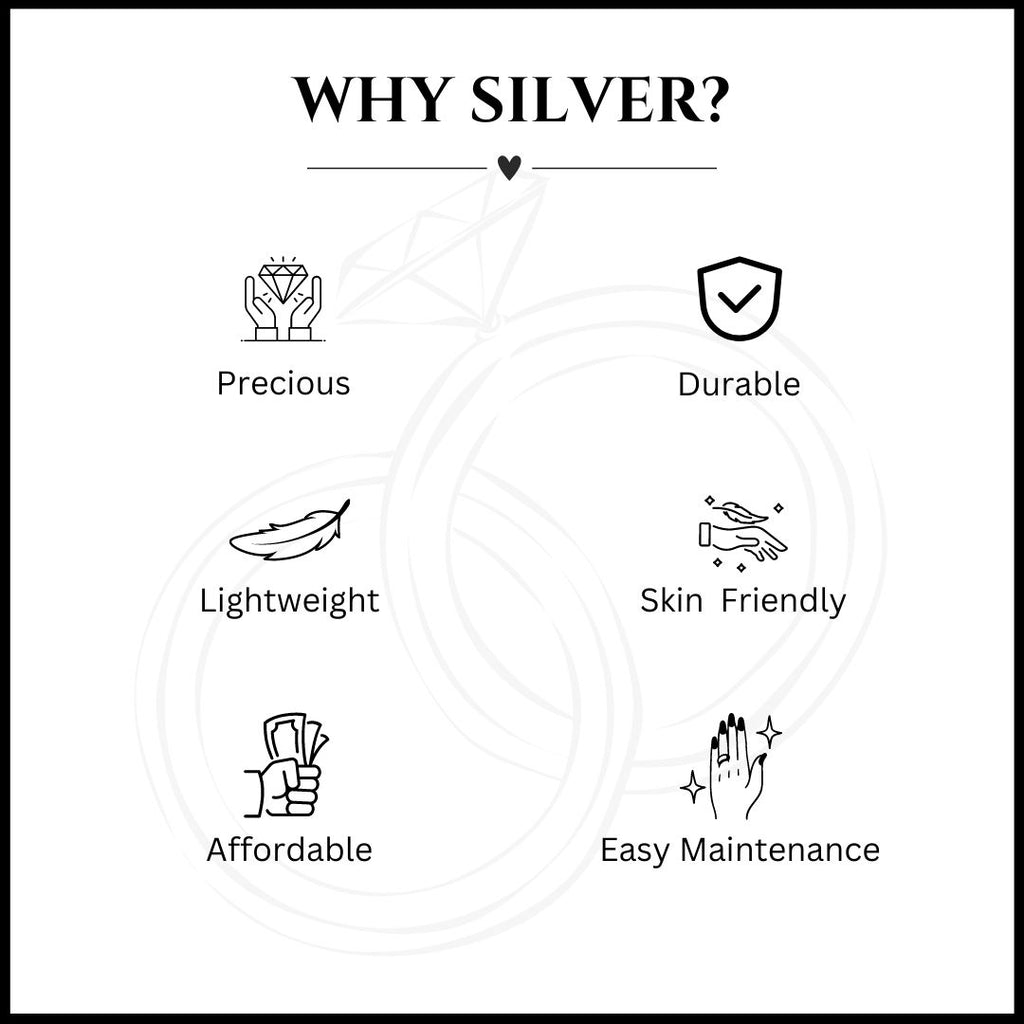 Silver Studded Supple Convertible Bracelet & Ring