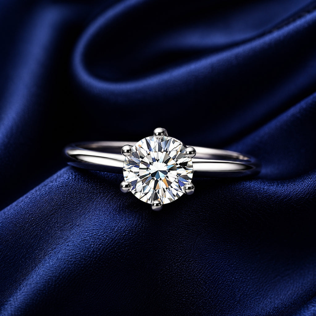 Solitaire Adjustable Ring for Women