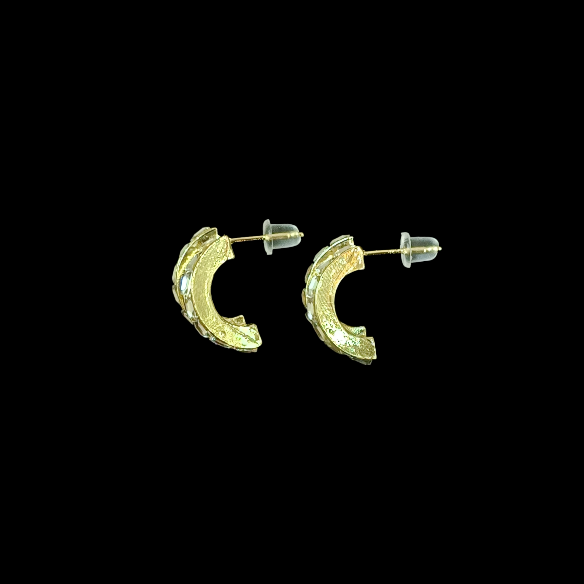Dual Pattern Korean Earrings