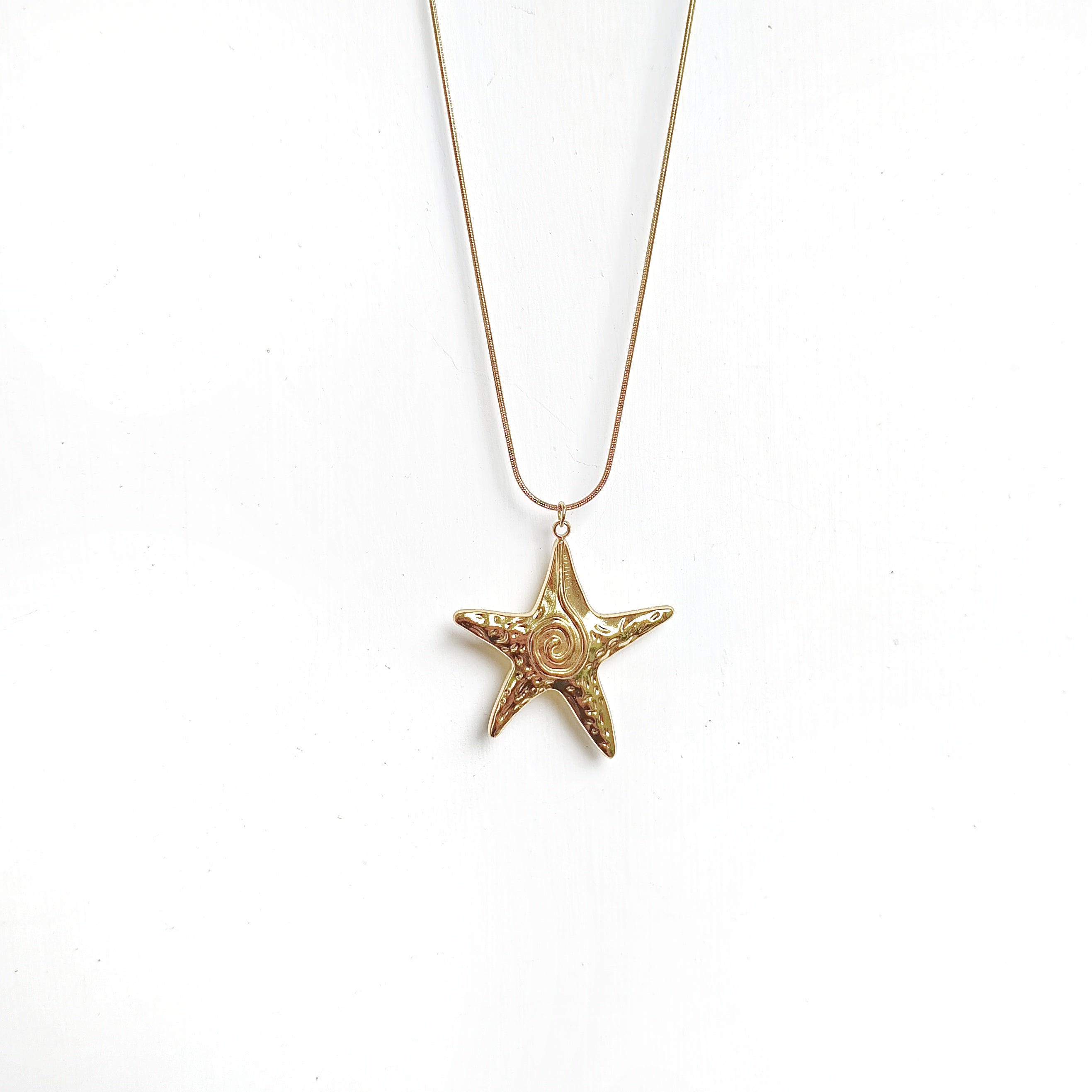 Starfish 18Kt Gold Plated Necklace