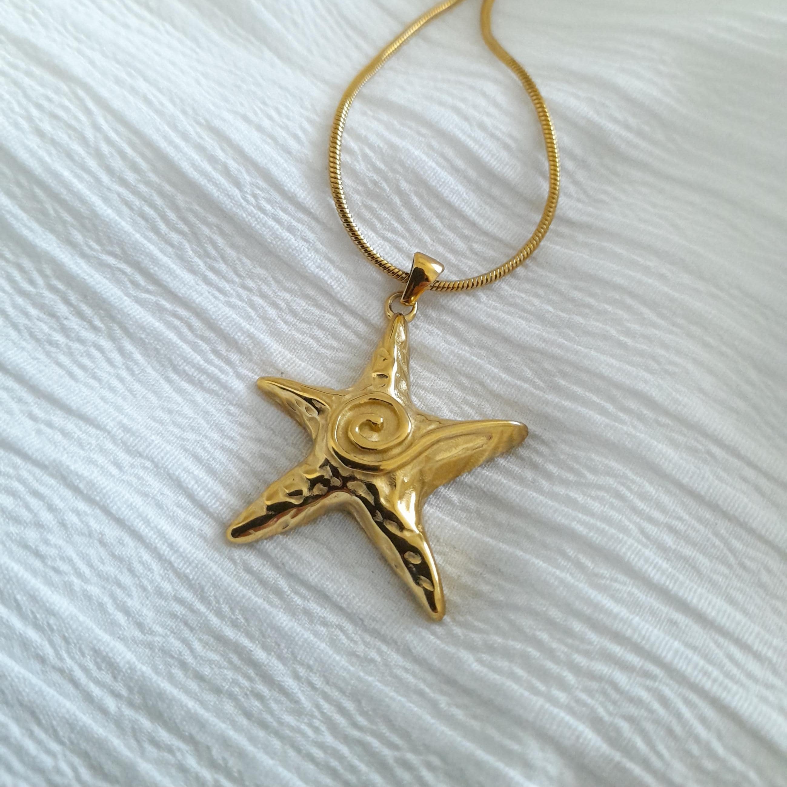 Starfish 18Kt Gold Plated Necklace